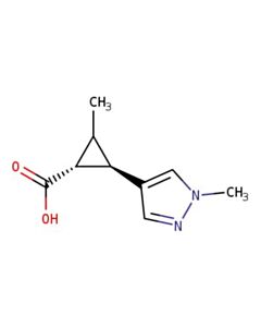 Astatech RAC (1R,3R)-2-METHYL-3-(1-METHYL-1H-PYRAZOL-4-YL)CYCLOPROPANE-1-CARBOXYLIC ACID; 1G; Purity 95%
